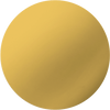 Solid golden-yellow circle with subtle gradient, centered on white background, smooth texture, no text or details.