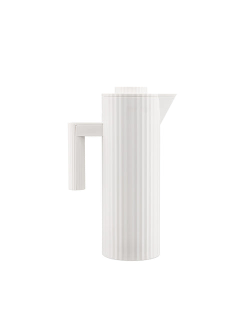 Plissé blanco Jarra térmica Alessi