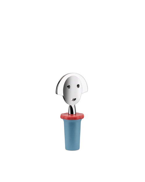 Anna Stop 2 light blue Stopper Alessi