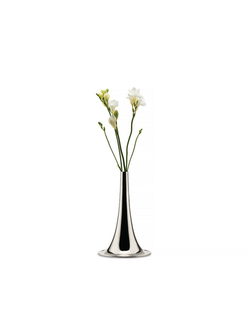 Trumpet brass Flower vase Alessi 2
