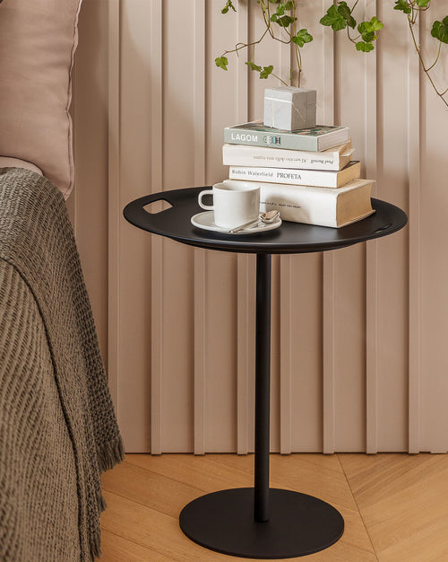 Op-la black Table/tray Alessi 1