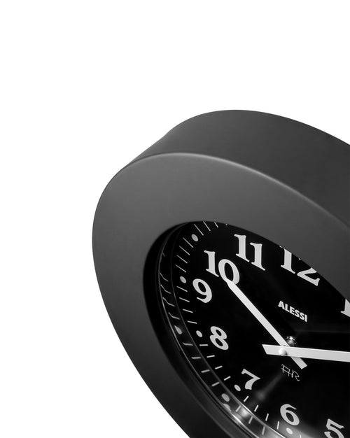 Momento negro Reloj de pared Alessi 2