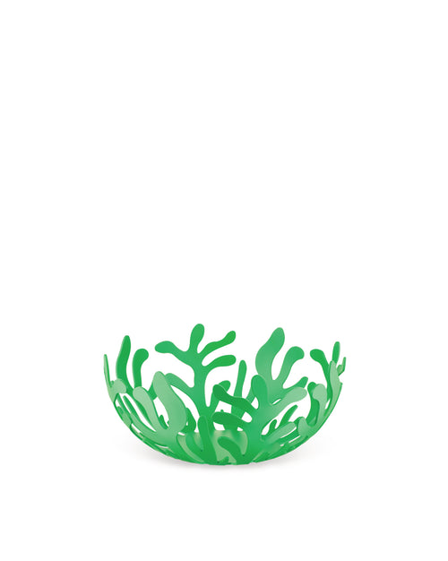 Mediterraneo green, cm 29 || inch 11½″ Fruit holder Alessi
