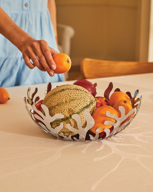 Mediterraneo green, cm 29 || inch 11½″ Fruit holder Alessi 1