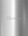 Engraved brushed metal sample by Alessi featuring the name 'Eleonora' in a silver serif font.