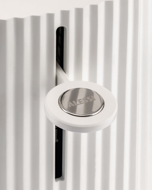 Plissé white Toaster. European plug Alessi 4