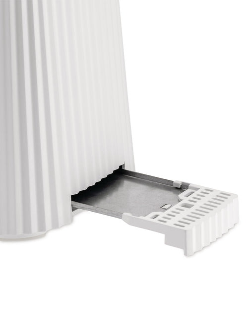 Plissé white Long double compartment toaster Alessi 3