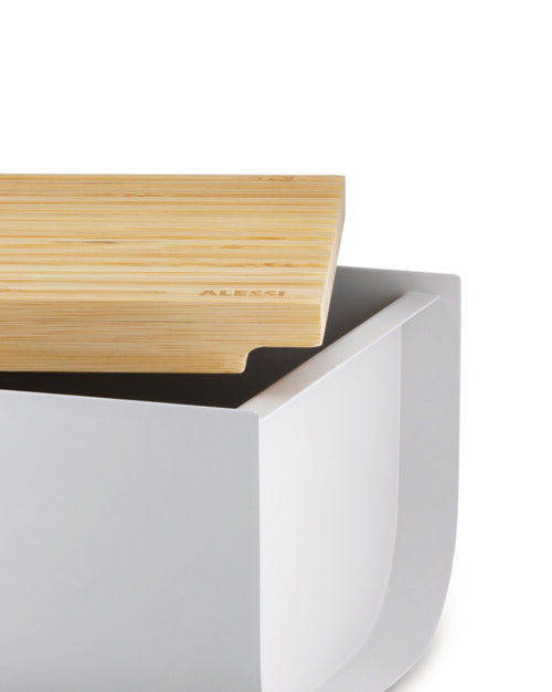 Mattina red Bread bin Alessi 2